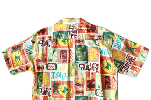 SUN SURF サンサーフ SS38933 COTTON LINEN SLAB OPEN SHIRT SUN SURF サンサーフ SS38933 COTTON LINEN SLAB OPEN SHIRT