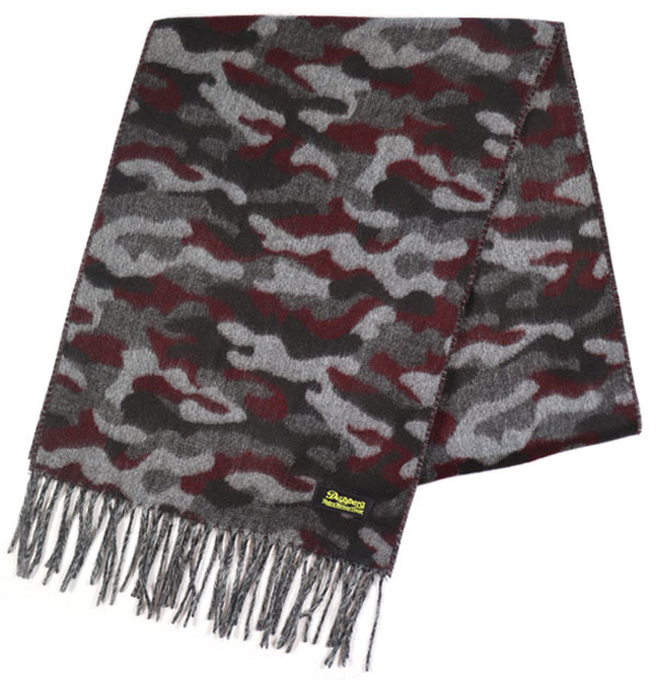 DAPPER'S ダッパーズ 1511 Cashmink Scarf by V.FRAAS Camouflage