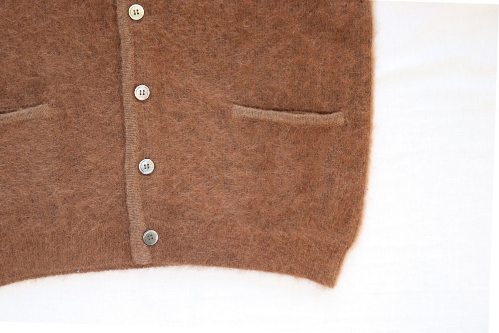 CUSHMAN クッシュマン 27142 HOHAIR CARDIGAN 70年代 ヴィンテージ 