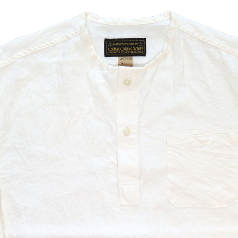 クッシュマン スリーピングシャツ CUSHMAN 25406 LINEN SLEEPING
