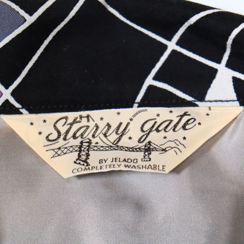 JELADO ジェラード シャツ サイズ:XL STARRY GATE パイナップル柄 プルオーバー ボタンダウン 半袖 シャツ ホワイト 白 トップス カジュアルシャツ 【メンズ】