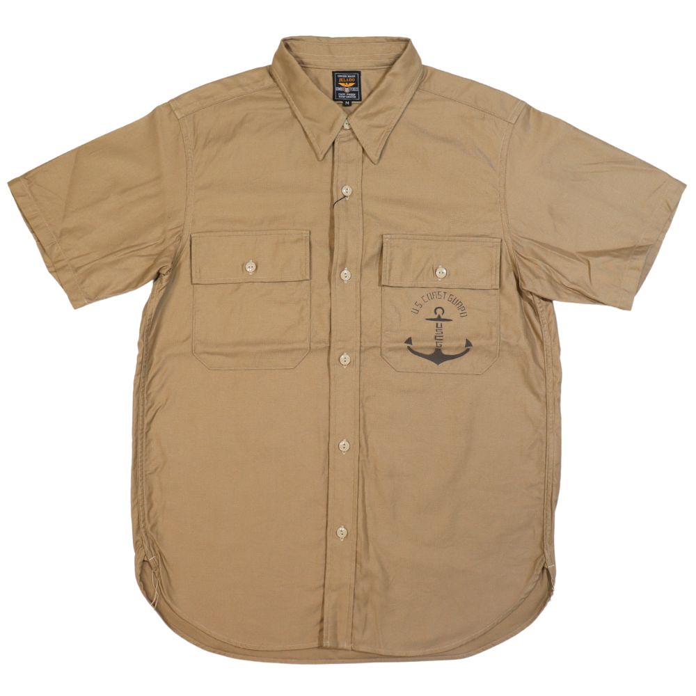 JELADO ジェラード S/S Officer Shirt USCG ワークシャツ がベースの