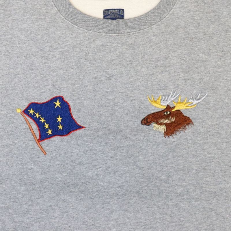 TAILOR TOYO テーラー東洋 TT69300 SUKA CREW SWEAT EMBROIDERED 