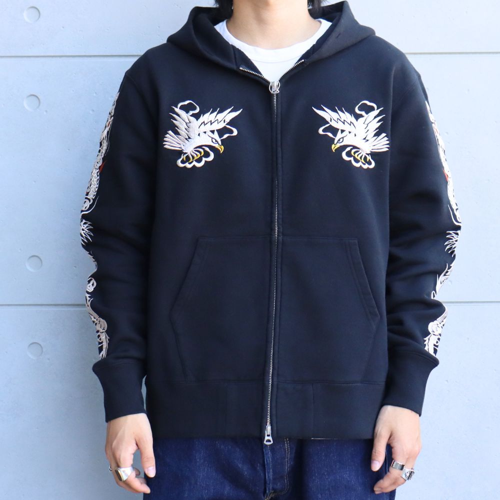 TAILOR TOYO テーラー東洋 TT69302 SUKA ZIP PARKA EMBROIDERED “EAGLE