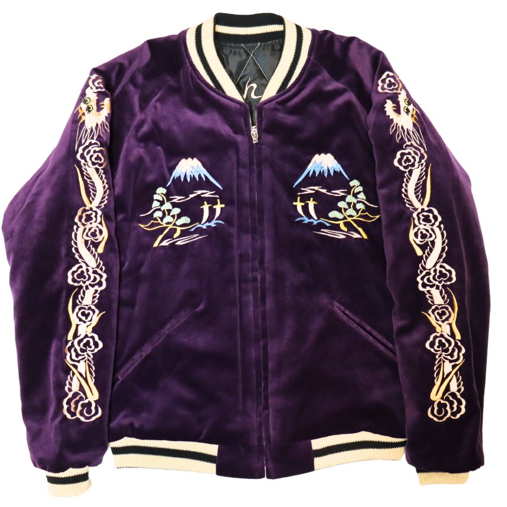 50's スーベニアジャケット別珍souvenir jacket スカジャン