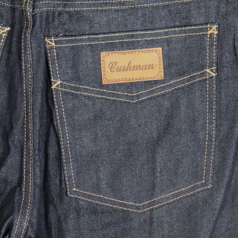 CUSHMAN クッシュマン 22187 14oz DENIM ROEBUCKS MODEL ローバックス 