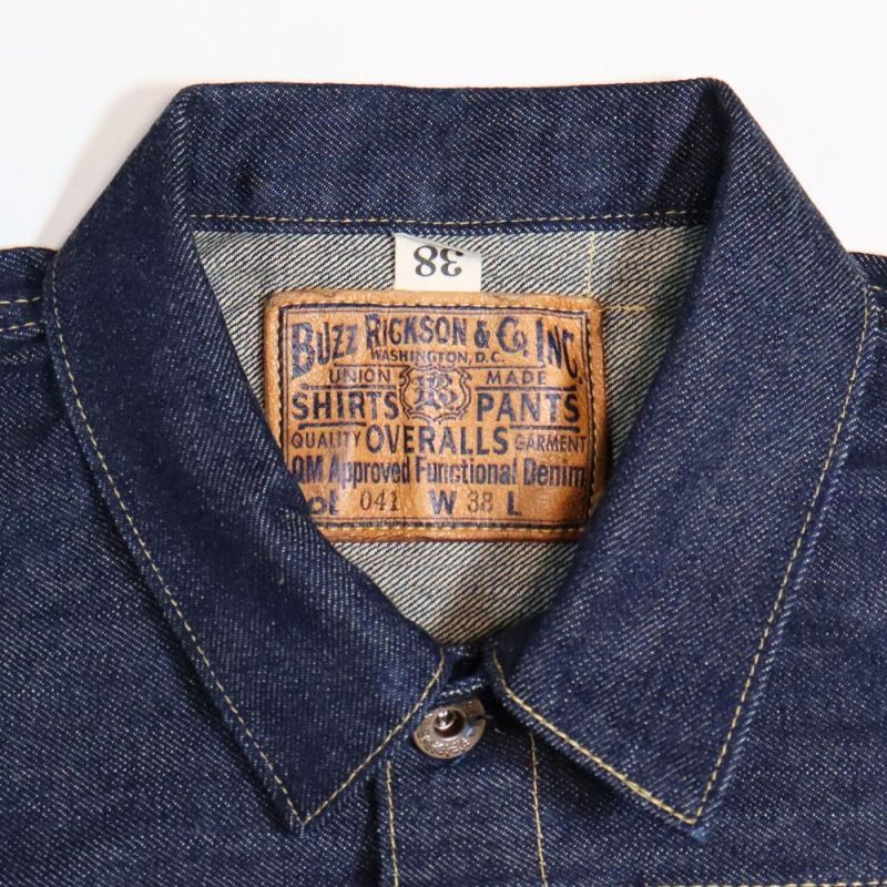 BUZZ RICKSON'S バズリクソンズ BR16041 WORLD WAR II DENIM BLOUSE