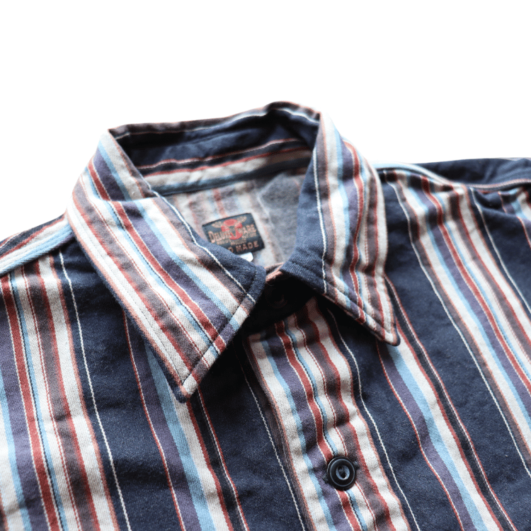 DELUXEWARE デラックスウエア HV-56 NATIVE STRIPE 長袖シャツ