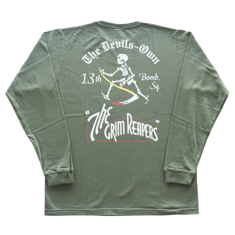 BUZZ RICKSON'S バズリクソンズ BR69628 L/S T-SHIRT 13th BOMB