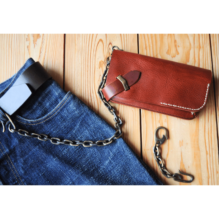 Haru サンドキャスト ブラスウォレットチェーン Haru 【サンドキャスト】ブラスウォレットチェーン【H-1011B