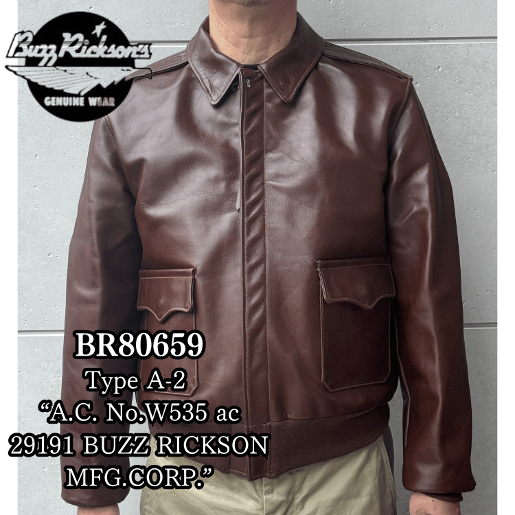 BUZZ RICKSON'S バズリクソンズ BR80659 Type A-2 “A.C. No.W535 ac
